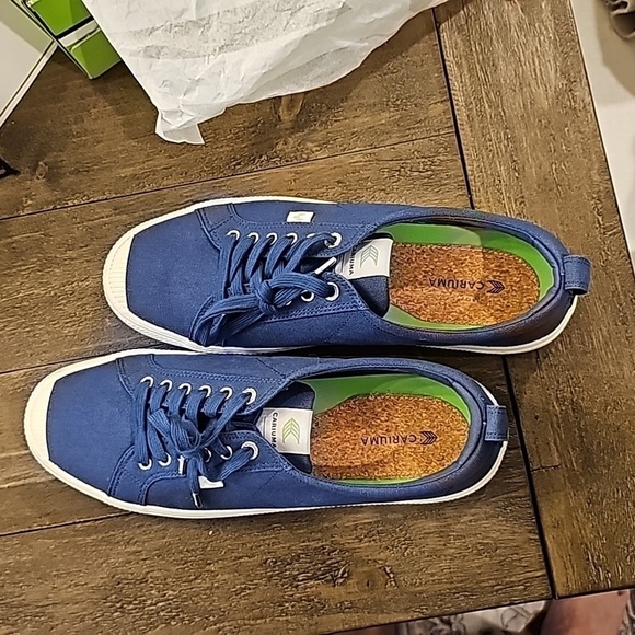 Cariuma Other - Cariuma OCA Low Shadow Blue Cancas Sneaker